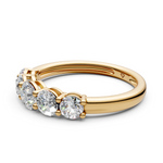 Load image into Gallery viewer, Yaavi Round Diamond 5 Stone Ladies Ring