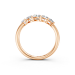 Load image into Gallery viewer, Tessa Marquise Diamond 5 Stone Ladies Ring