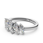 Load image into Gallery viewer, Tessa Marquise Diamond 5 Stone Ladies Ring