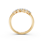 Load image into Gallery viewer, Tessa Marquise Diamond 5 Stone Ladies Ring
