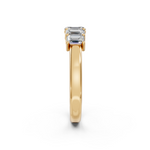 Load image into Gallery viewer, Milana Emerald Diamond 5 Stone Ladies Ring