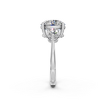 Load image into Gallery viewer, Kiki Round Solitaire Diamond 3 stone Ladies Ring