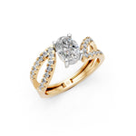 Load image into Gallery viewer, Lina Oval Solitaire Diamond Ladies Ring
