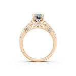 Load image into Gallery viewer, Romy Oval Solitaire Diamond Ladies Ring