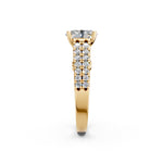 Load image into Gallery viewer, Romy Oval Solitaire Diamond Ladies Ring