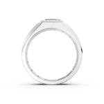 Load image into Gallery viewer, Theo Emerald Solitaire Gents Ring