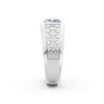 Load image into Gallery viewer, Parth Emerald Solitaire Gents Ring