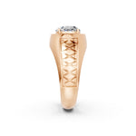 Load image into Gallery viewer, Arjun Oval Solitaire Gents Ring