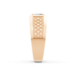 Load image into Gallery viewer, Percy Emerald Solitaire Gents Ring