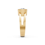 Load image into Gallery viewer, Aroha Round Solitaire Diamond Men Ring