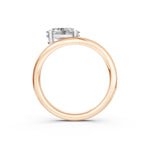 Load image into Gallery viewer, Aelina Oval Solitaire Diamond Womens Ring