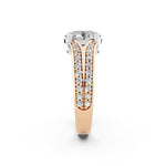 Load image into Gallery viewer, Aiyana Round Solitaire Diamond Womens Ring