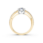 Load image into Gallery viewer, Alara Round Solitaire Diamond Womens Ring