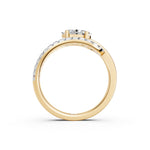 Load image into Gallery viewer, Amira Oval Solitaire Diamond Womens Ring