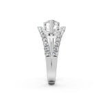 Load image into Gallery viewer, Anaya Pear Solitaire Diamond Womens Ring