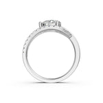 Load image into Gallery viewer, Anaya Pear Solitaire Diamond Womens Ring