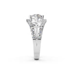 Load image into Gallery viewer, Anora Round Solitaire Diamond Womens Ring