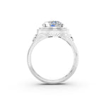 Load image into Gallery viewer, Ariaa Round Solitaire Diamond Men Ring