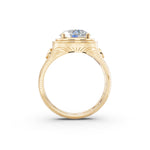 Load image into Gallery viewer, Ariaa Round Solitaire Diamond Men Ring