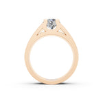 Load image into Gallery viewer, Arika Round Solitaire Diamond Men Ring
