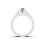 Load image into Gallery viewer, Arika Round Solitaire Diamond Men Ring