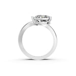 Load image into Gallery viewer, Ayria Pear Solitaire Diamond Womens Ring
