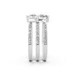 Load image into Gallery viewer, Asera Marquise Solitaire Diamond 3 Womens Ring
