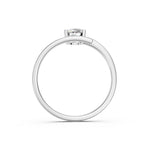 Load image into Gallery viewer, Avira Oval Solitaire Diamond Gap Womens Ring