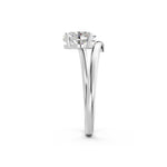 Load image into Gallery viewer, Avira Oval Solitaire Diamond Gap Womens Ring