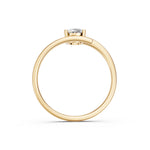 Load image into Gallery viewer, Avira Oval Solitaire Diamond Gap Womens Ring