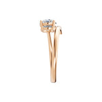 Load image into Gallery viewer, Ayana Round Solitaire Diamond Gap Womens Ring