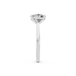Load image into Gallery viewer, Faiza Oval Solitaire Diamond Womens Ring