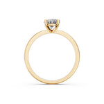 Load image into Gallery viewer, Faiza Oval Solitaire Diamond Womens Ring