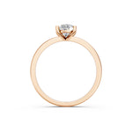 Load image into Gallery viewer, Evira Pear Solitaire Diamond Womens Ring