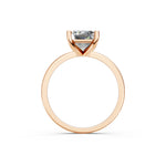 Load image into Gallery viewer, Enira Emerald Solitaire Diamond Womens Ring