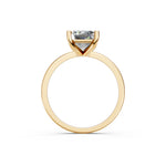 Load image into Gallery viewer, Enira Emerald Solitaire Diamond Womens Ring