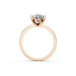 Load image into Gallery viewer, Enaya Oval Solitaire Diamond Womens Ring