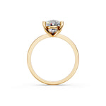 Load image into Gallery viewer, Enaya Oval Solitaire Diamond Womens Ring