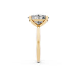 Load image into Gallery viewer, Enaya Oval Solitaire Diamond Womens Ring