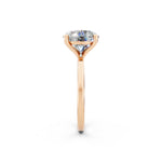 Load image into Gallery viewer, Emara Round Solitaire Diamond Womens Ring