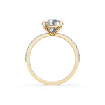 Load image into Gallery viewer, Drisa Round Solitaire Diamond Womens Ring