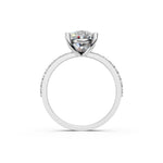 Load image into Gallery viewer, Divia Oval Solitaire Diamond Womens Ring