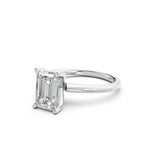 Load image into Gallery viewer, Maira Emerald Solitaire Diamond Womens Ring