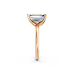 Load image into Gallery viewer, Liza Emerald Solitaire Diamond Womens Ring