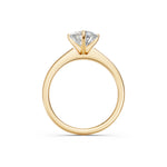 Load image into Gallery viewer, Liyana Heart Solitaire Diamond Womens Ring
