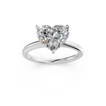 Load image into Gallery viewer, Lirra Heart Solitaire Diamond Womens Ring