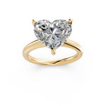 Load image into Gallery viewer, Liana Heart Solitaire Diamond Womens Ring