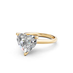 Load image into Gallery viewer, Liana Heart Solitaire Diamond Womens Ring