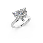 Load image into Gallery viewer, Leira Heart Solitaire Diamond Womens Ring