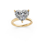Load image into Gallery viewer, Leira Heart Solitaire Diamond Womens Ring